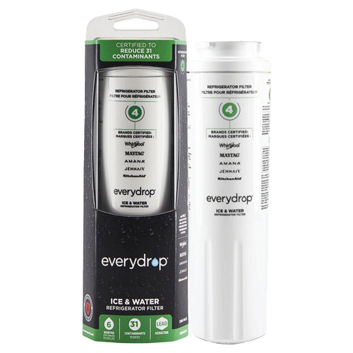 3-Pack Everydrop Water Filter 4 – UKF8001 EDR4RXD1 Refrigerator Water Filter Replacement Fridge Filter