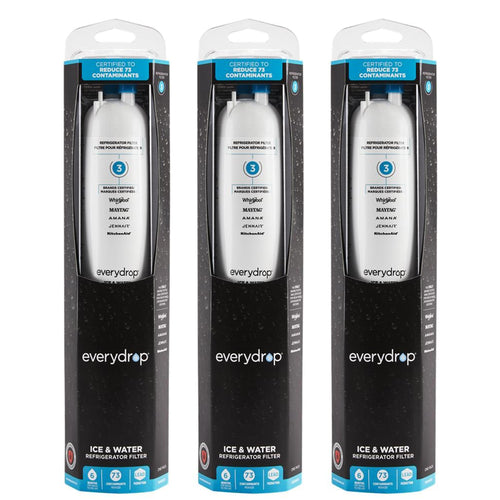 3-Pack Everydrop Water Filter 3 – 4396710 EDR3RXD1 Refrigerator Water Filter Replacement Fridge Filter