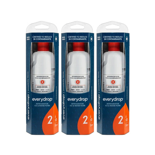 3-Pack Everydrop Water Filter 2 – W10413645A EDR2RXD1 Refrigerator Water Filter Replacement Fridge Filter