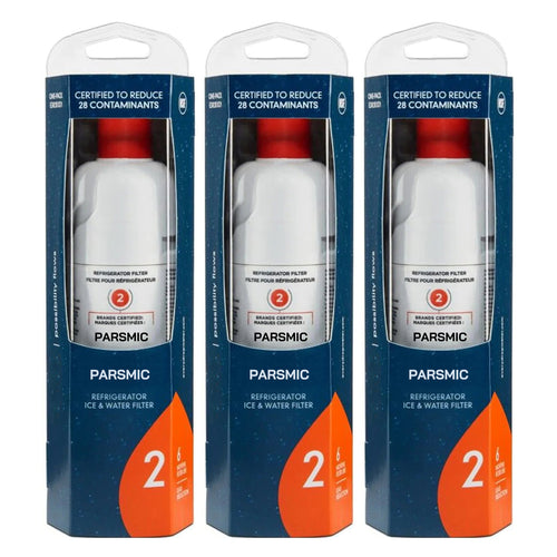 3-Pack EDR2RXD1 Water Filter 2 – W10413645A Refrigerator Water Filter Replacement Fridge Filter