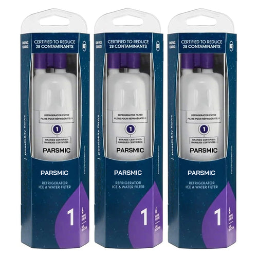 3-Pack EDR1RXD1 Refrigerator Water Filter 1 – W10295370A Refrigerator Water Filter Replacement Fridge Filter
